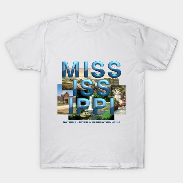 Mississippi National River T-Shirt by teepossible